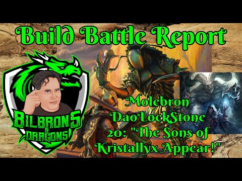 Build Battle Report - Daolock - 20: The Sons of Kristallyx Appear! - D&D 5e