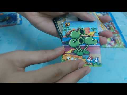 Opening 13 Packs Plants Vs Zombies 2 Cards Part 1 #plantsvszombies #plantsvszombies2 #fyp