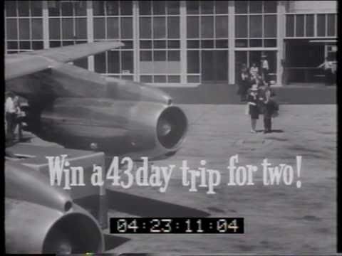 Nescafe 'count the beans' competition 1961 TV commercial