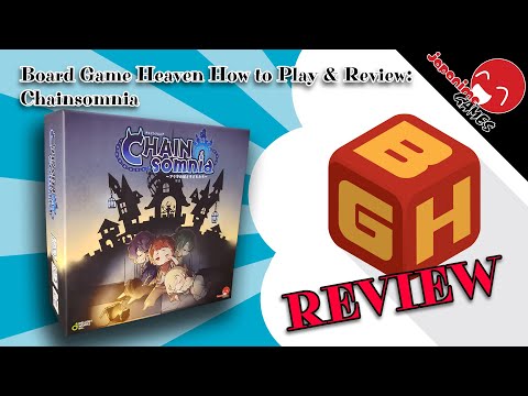 Board Game Heaven How To Play & Review 258: Chainsomnia (Japanime Games) - Escape your Nightmares!