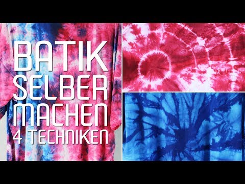 , title : 'Batik selber machen - T-Shirt batiken - Anleitung und Bindetechnik - Talu.de'