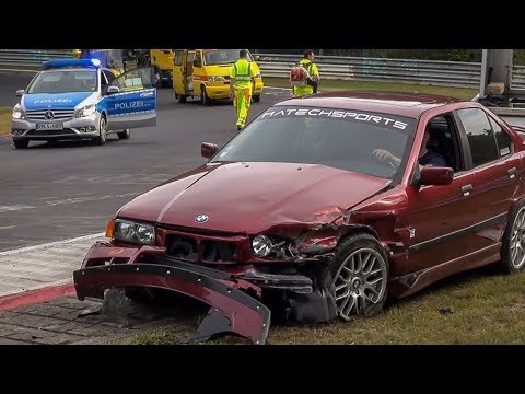 BMW CRASH Compilation XXL Nürburgring Nordschleife Crashes & Fails Compilation Touristenfahrten VLN Video
