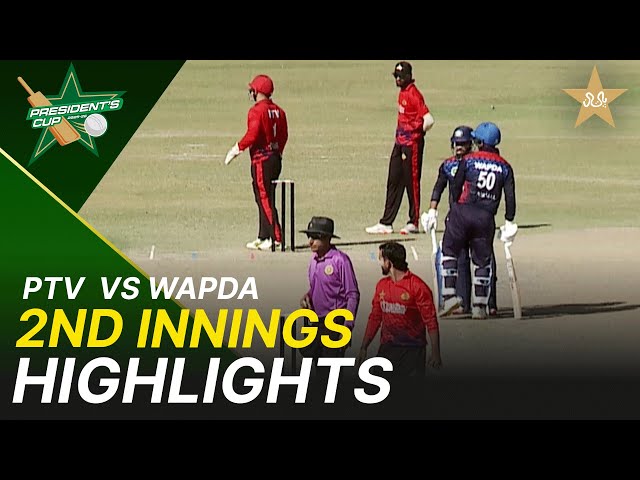 2nd Innings Highlights | PTV  vs WAPDA-  President’s Cup Grade I 2025-26 | PCB | M2V1K