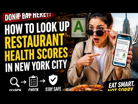 How to look up restaurant health inspection scores in New York ...