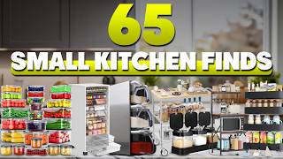 65 Amazon Finds for Small Kitchens & Tiny Countertops That Help Maximize Space!