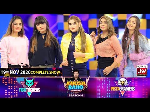 Game Show | Khush Raho Pakistan Season 4 | Instagramers Vs Tick Tockers | 19th November 2020