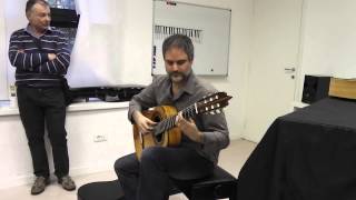 Prova acustica chitarre: Ivan Bruna-Salvatore Catania-Francesco de Gregorio