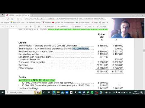 FAC2602 May June 2022 Question 2 Part 1