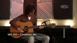 Video thumbnail for MXL 603   Acoustic Guitar Demo by MXL Microphones