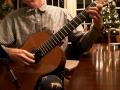 God Rest Ye Merry Gentlemen. christmas guitar  (Charlie Byrd arrangement)