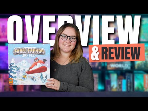 Skull Canyon: Ski Fest | Board Game Overview and Review