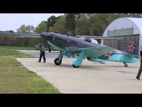 Yak 3 Engine Run and Taxi