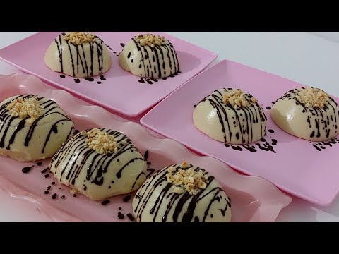 TAHİNLİ SÜTLÜ TATLI NASIL YAPILIR🍮TAHİNLİ MUHALLEBİ TARİFİ