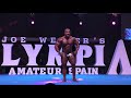 Bodybuilding Light Heavyweight Finals @ Mr Olympia Amateur Spain 2019