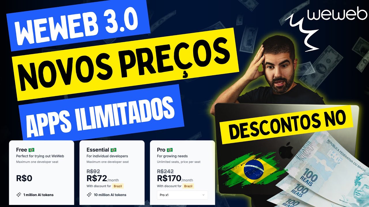 WeWeb 3.0: Create Unlimited Apps at Unbeatable Prices – Cheaper than Bubble and Discounts in Brazil