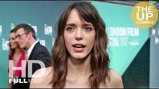 Stacy Martin interview at Redoubtable premiere for London Film Festival video