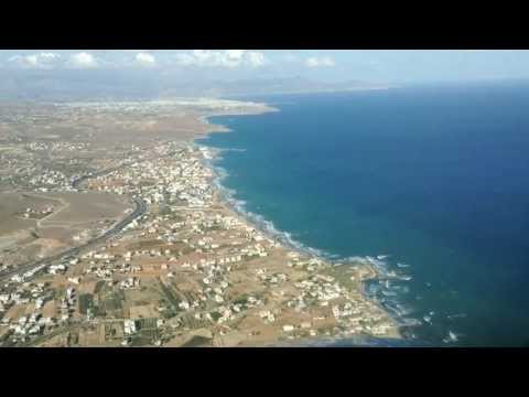 Visual approach to Heraklion airport - C