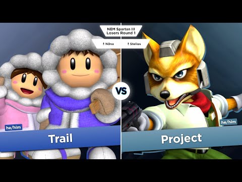 NE Melee Spartan 3 - Trail (Ice Climbers) vs. Project (Fox, Falco) - SSBM LR1