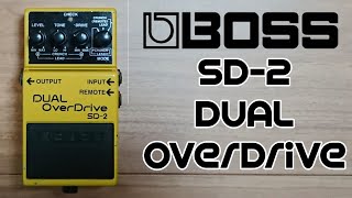 Video thumbnail for BOSS SD-2 DUAL Over Drive with Les Paul demo by WESTBALL FAMILY