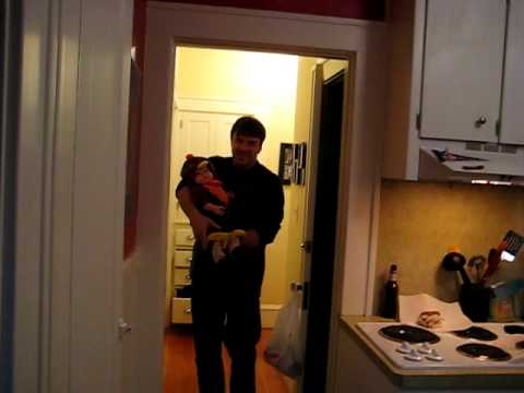 Gobble Gobble - Baby Turkey - Little 3 month old Minnie Collins dressed as a turkey