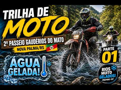 GAUDÉRIOS DO MATO NA TRILHA! 🌲🏍️ Nova Palma/RS | Moto Trilha Insana ( Part 01 )
