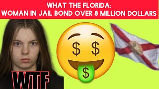 WHAT THE FLORIDA:  WOMAN JAILED $8 MILLION BOND REBECCA LYNN MURRAY#truecrime #breakingnews