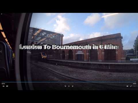 London To Bournemouth By Train (Timelapse Video)