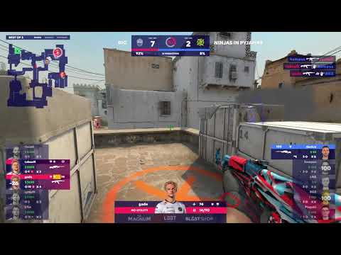 Dev1ce - quick 1vs2 clutch│BIG vs Ninjas in Pyjamas│BLAST Premier Fall Groups 2021