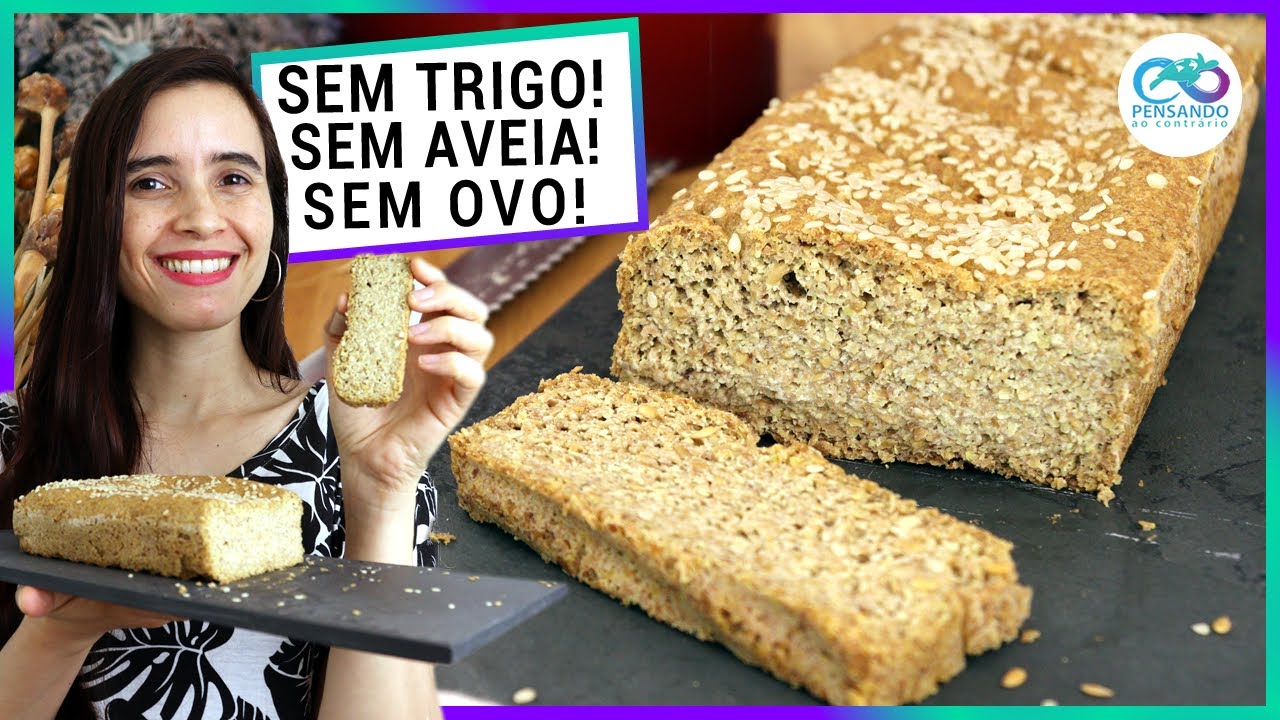 PÃO ZERO FARINHA SÓ 2 INGREDIENTES! Pare de comprar pão! Sem trigo, aveia e ovo