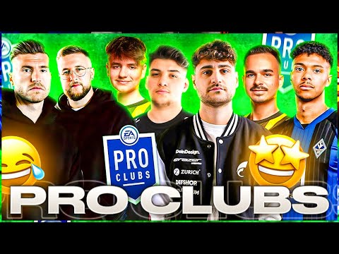 PRO CLUBS COMEBACK!😂😍 Elijello legt das Parkett🪄 PRO CLUBS mit Willy, Erne, Tisi Schubech & Co🔥