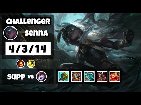 Senna vs Lulu NA Challenger SUPPORT (4/3/14) - v11.14