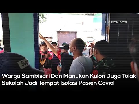 Warga Sambisari dan Manukan Kulon Menolak Sekolah Dijadikan Tempat Isolasi Pasien Corona