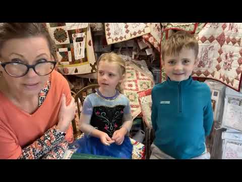 Goody Boxes from the Sewing shed and news with 2 sleepover guests 😂