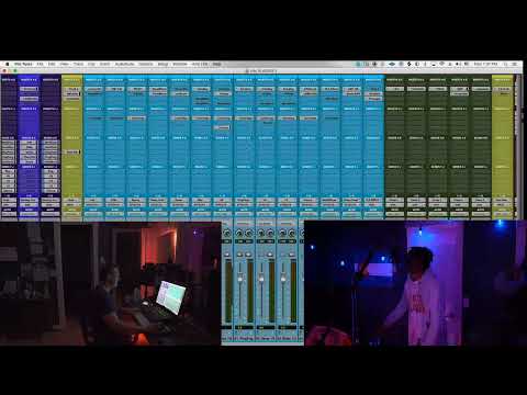 100PACKSAVY // GEE RILLA // KWONRACKEDUP LIVE STREAM @AUGMINISHEDSTUDIO