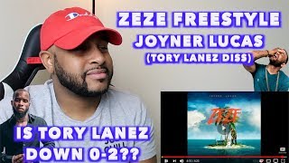 JOYNER LUCS FIRES OFF AGAIN!! | ZEZE FREESTYLE (TORY LANEZ DISS) | REACTION