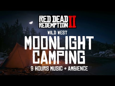 Wild West Moonlight Camping | Red Dead Redemption II Music and Ambience