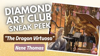 DAC Sneak Peek 🐉🎶 "The Dragon Virtuoso" by Nene Thomas - Two of my favorite things in one piece??