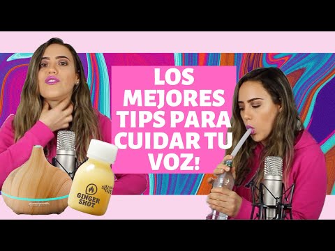 Los 8 mejores tips para cuidar tu voz!