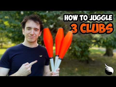How to Juggle 3 Clubs