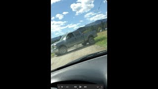 Exit blocked by an alleged Drug Dealer in Grindrod BC (info in description)