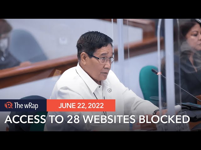 Esperon uses anti-terror law to block  websites including news site