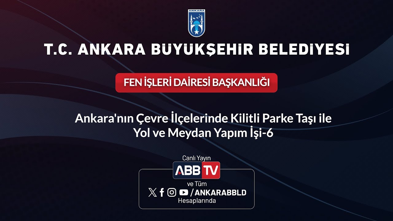 FEN İŞLERİ DAİ BŞK - Ankara'nın Çevre İlçelerinde Kilitli Parke Taşı İle Yol ve Meydan Yapım İşi-6