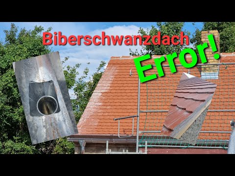 Biberschwanzdach - So nicht! Billige Dachdecker - Das Endergebnis - Preisgünstig - Günstiges Dach