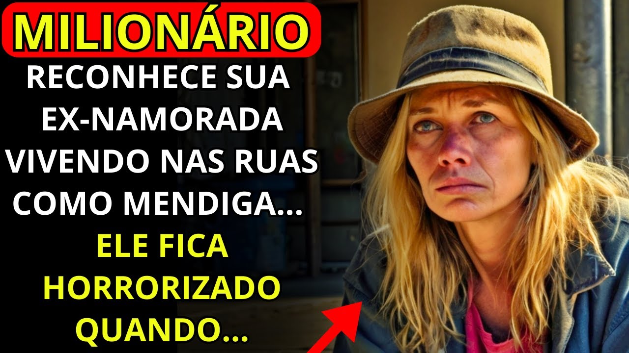 MILIONÁRIO RECONHECE SUA EX-NAMORADA VIVENDO NA RUA COMO MENDIGA... AO DESCOBRIR O MOTIVO...