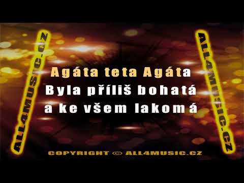 KJ1294 OLYMPIC-Agata (Karaoke verze)
