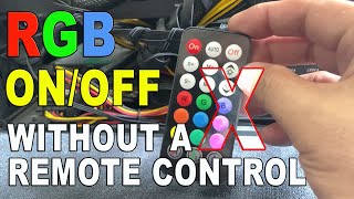 Turn OFF Computer RGB Lights without a Remote Control #Computer #RGB