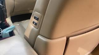 How to remove Lexus LS460 front seats