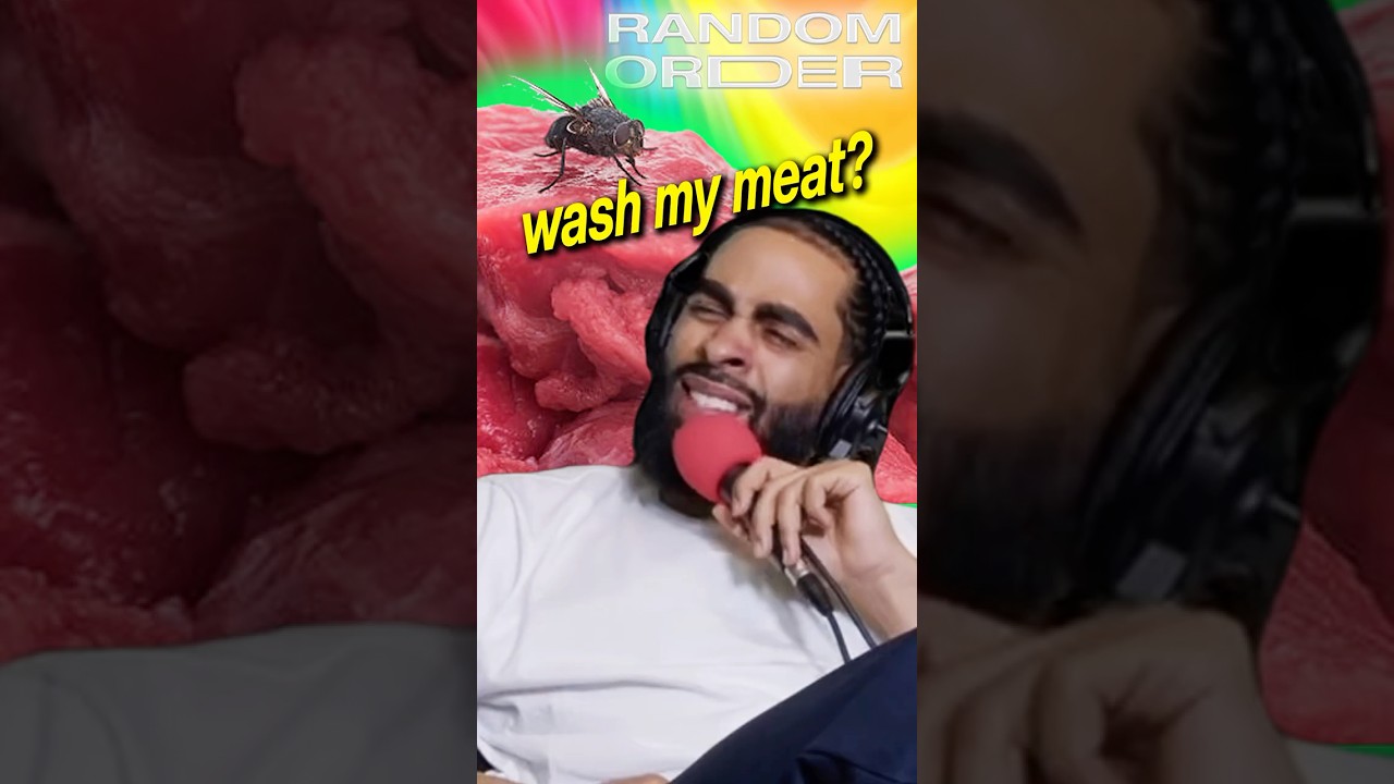 Wash your meat, boys