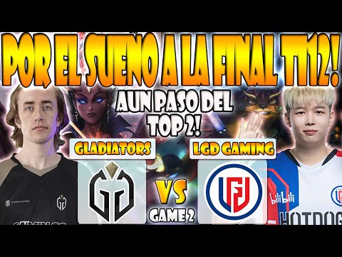 GLADIATORS VS LGD GAMING BO3[GAME 2]ELIMINACION-CCNC VS NOTHINGTOSAY-THE INTERNATIONAL 12-2023- DOTA