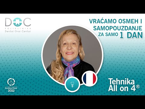 Iskustvo pacijenta - tehnika All On 4 - novi osmeh za samo 24 sata!